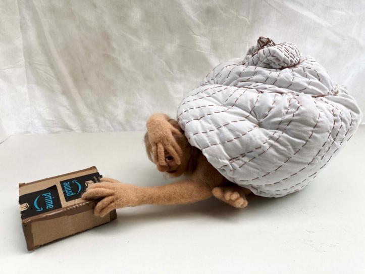 orange hat ladies, karen mead, artist