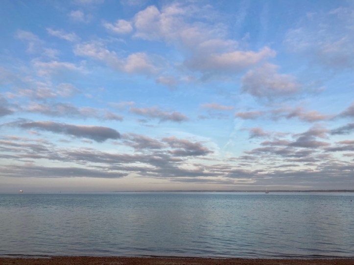 Orange hat ladies, Isle of Wight, sea swimming