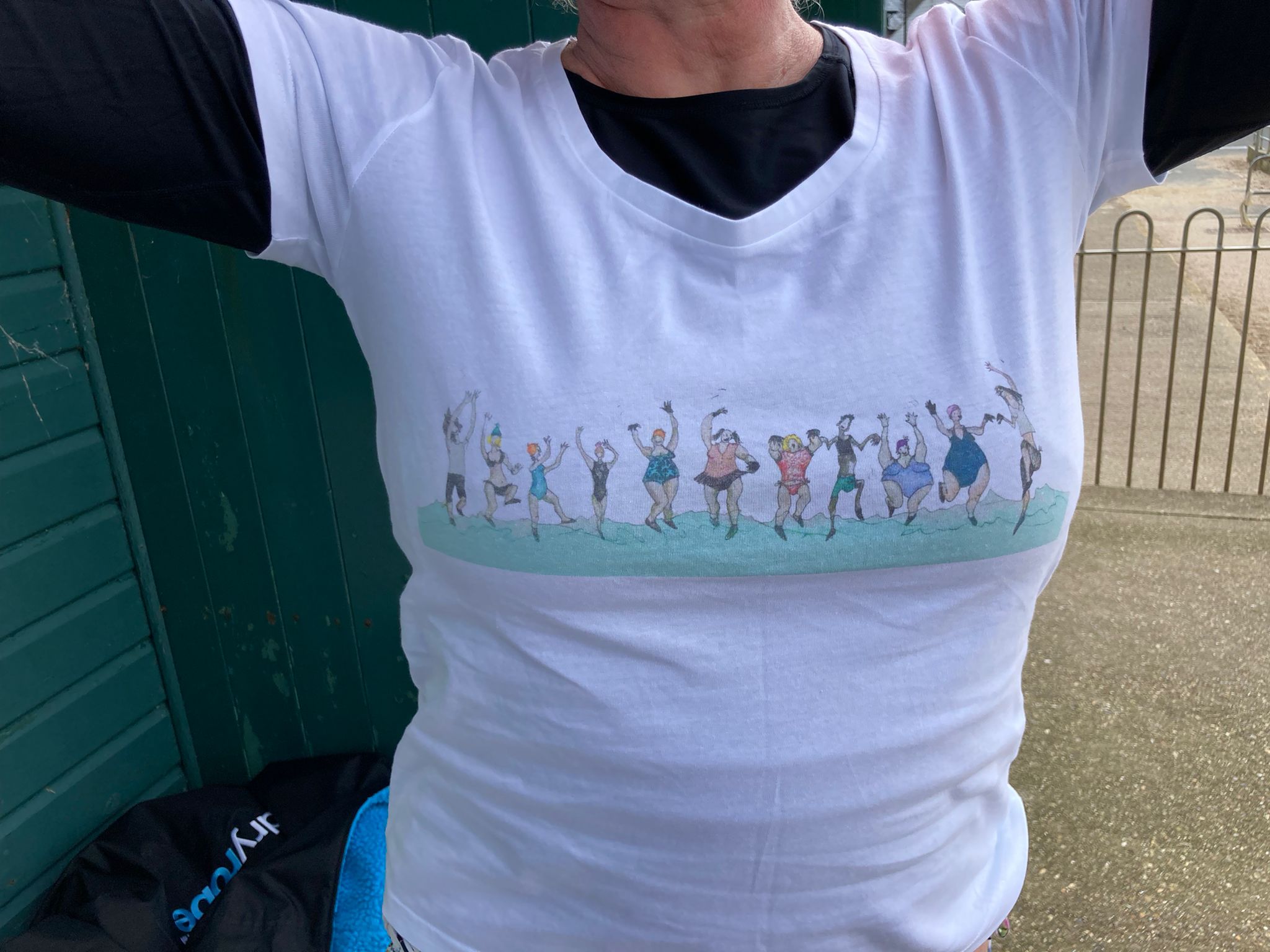 Orange hat ladies, Karen mead t shirt, international women’s day